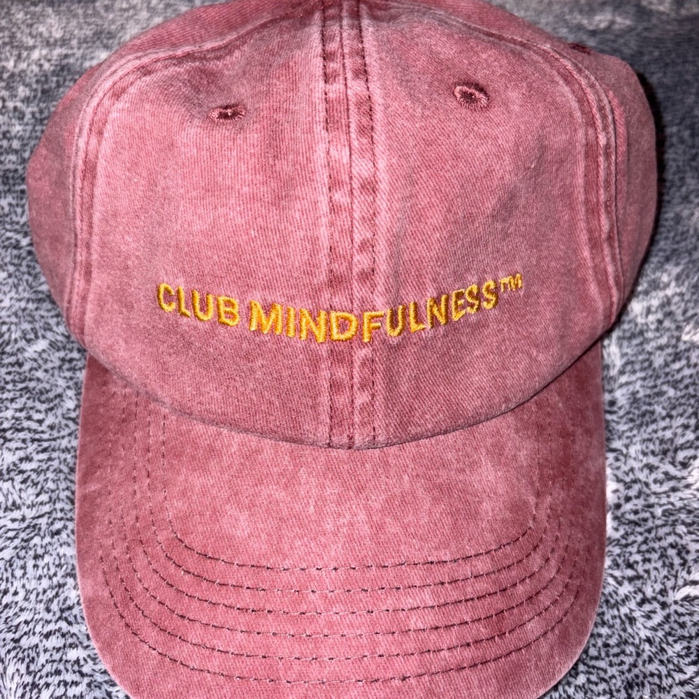 Active After Coffee Pink Club Mindfulness Cap